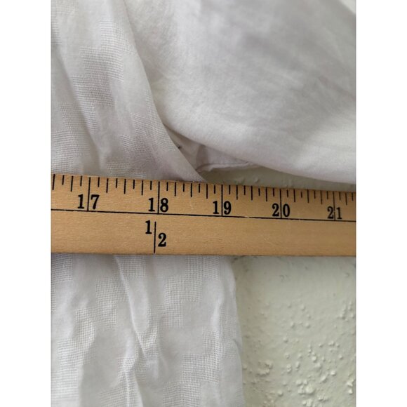 Anthropologie Vanessa Virginia Collaged Lace Ivory Top Embroidered Womens XS - Picture 13 of 15